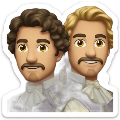 the 3 musketeers sticker