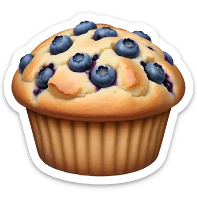 Blueberry muffin  sticker