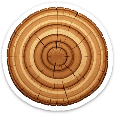 Tree Rings sticker