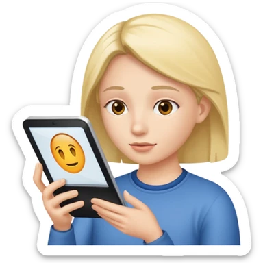 reading screen sticker