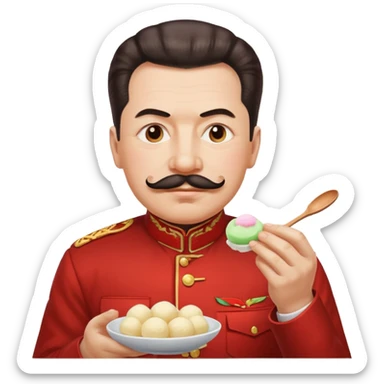 Stalin ăn mochi sticker