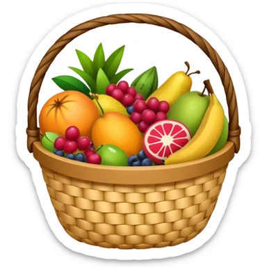 llaverito aesthetic de frutas sticker