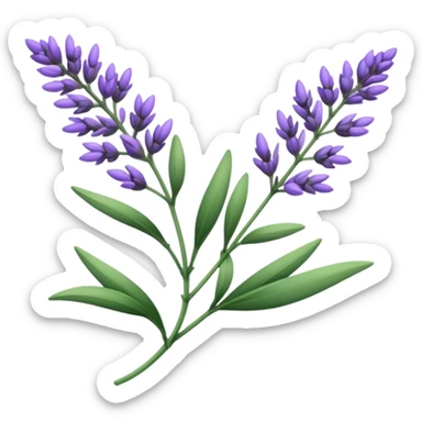 Lavender sticker