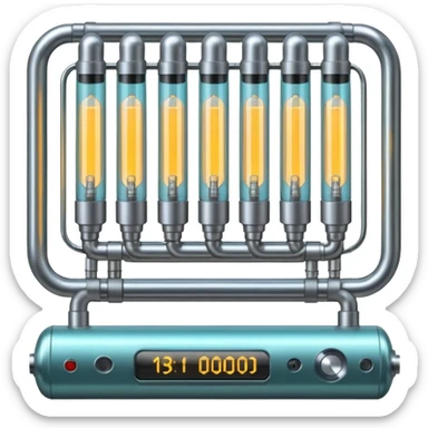 vacuum tube computer  sticker