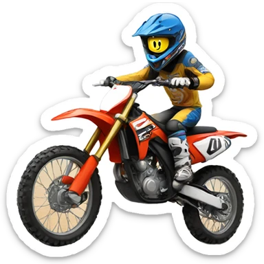 Motocross sticker