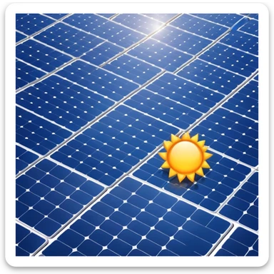 solar panels sticker