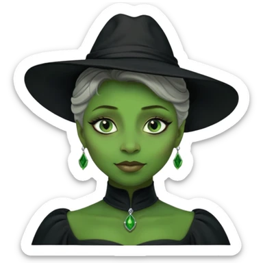 wicked elphaba cynthia erivo sticker