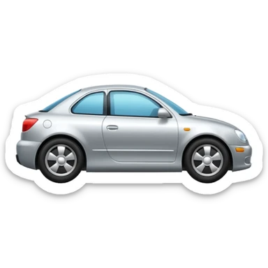 CARRO DE PERFIL sticker