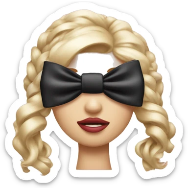 A bow similar to Miss Dior's sticker