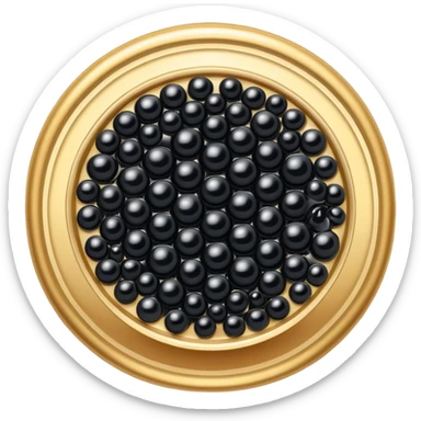 Caviar emoji sticker