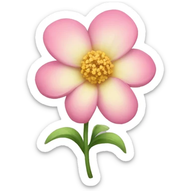 pretty flower  sticker