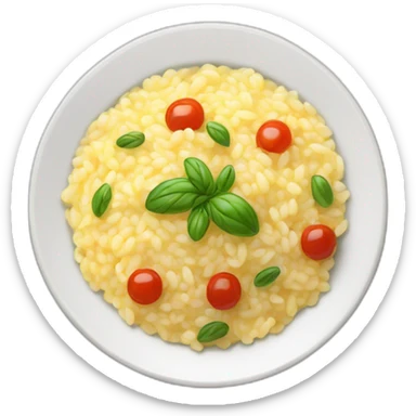 assiette risotto sticker