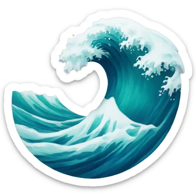wave sticker