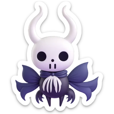 Hollow Knight character sticker