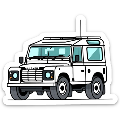 Land Rover sticker