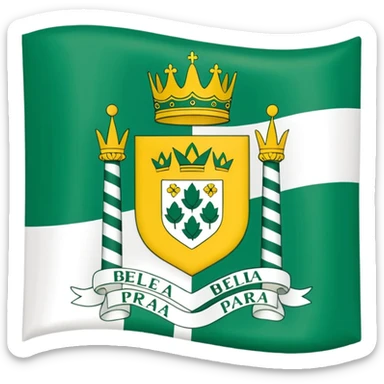 Bandeira de Belém do Pará  sticker