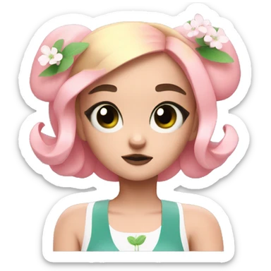 blossom powerpuff girl sticker