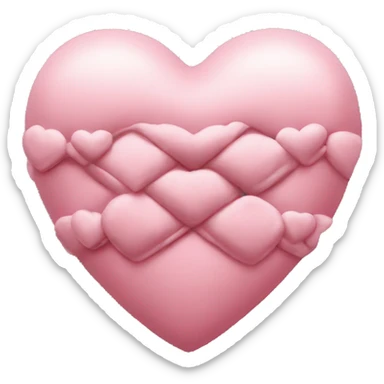 Chanel heart sticker