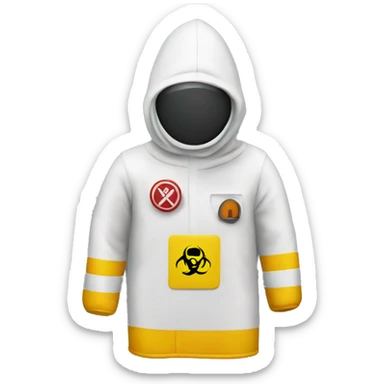 hazmat suit sticker