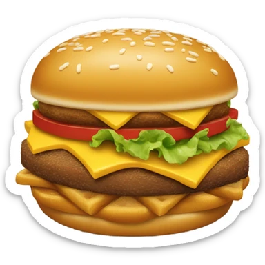 Trump McDonald’s  sticker