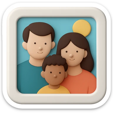 recreate this photo frame but add bit more details sticker