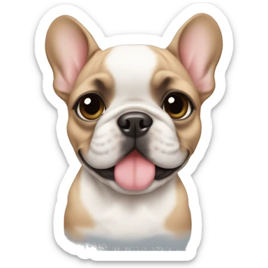 Frenchie puppy sticker