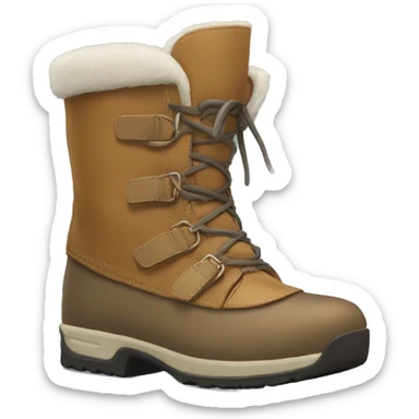 Shoes from Moonboot sticker