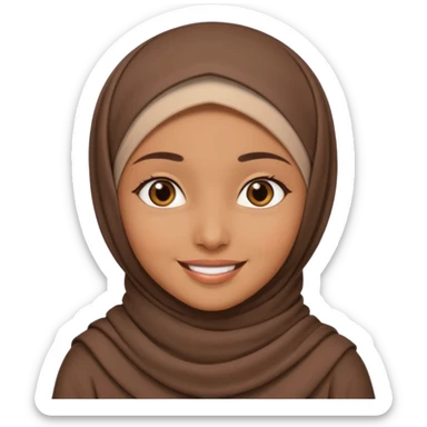muslim girl avatar sticker