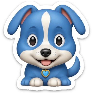 Bluey the dog sticker