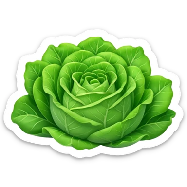 gentile lettuce thin leaves sticker