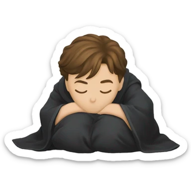 Harry Potter robe Person lying down face down sticker