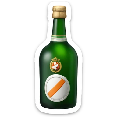 Une bouteille de jager sticker