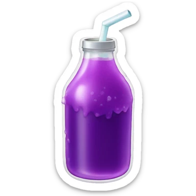 purple soda sticker