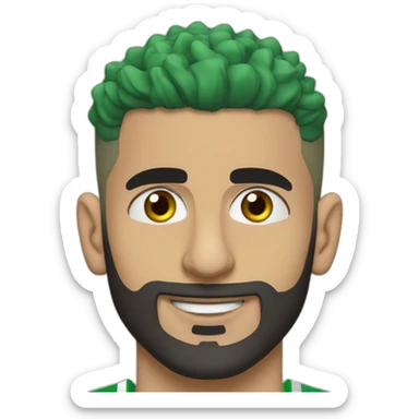 Riyad Mahrez algeria sticker