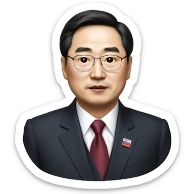Korean president yoon seok yul sticker