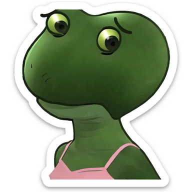 cappuccino as a ballerina sticker