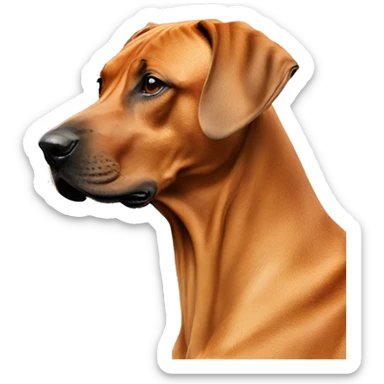 rhodesian ridgeback  sticker