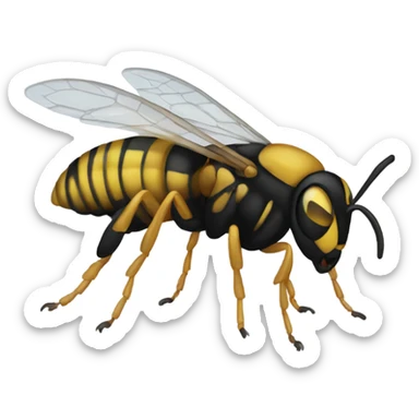 Wasp sticker