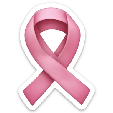 breast cancer ribbon sticker