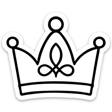 Elegant silver crown icon for VIP status, sleek contour, silver gradient, elegant shine, minimalist luxury, suitable for app subscription badge sticker