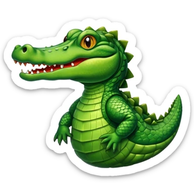 alligator sticker