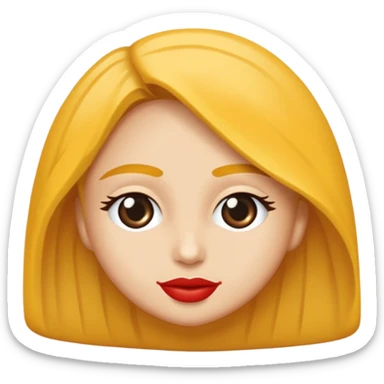 Mavi kutucuğun içerisinde beyaz tik sticker