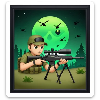 SNIPER ENTRY sticker