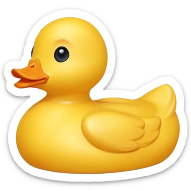 rubber ducky sticker