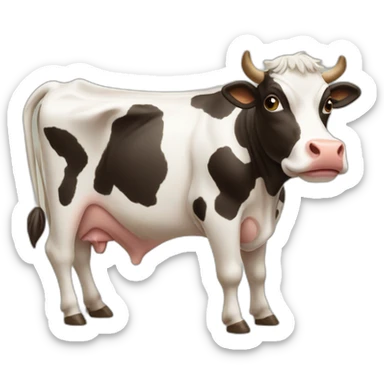 cow sticker