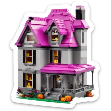 Lego barbie’s haunted dream house  sticker