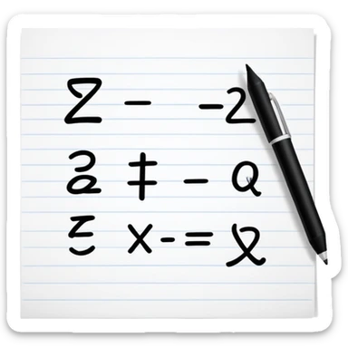 One plus two equals three sticker