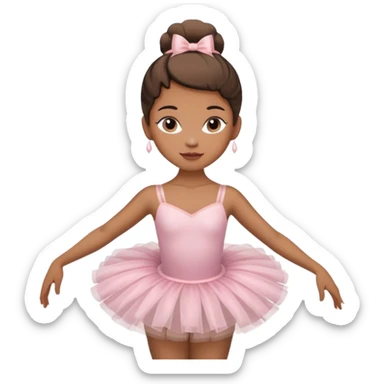 a capuchino head and the body ballerina and add face sticker