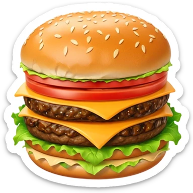Beef Burger sticker