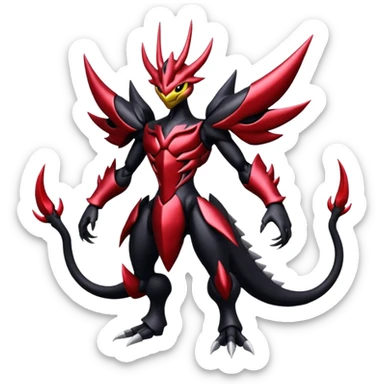 Giratina-Darkrai-Scizor-fusion (full body) sticker